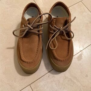 SeaVees Womens Hayward Platform in Tobacco Size 7.